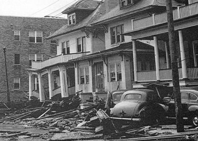 1944 Atlantic City Boardwalk September Hurricane New Hampshire Ave. Photo