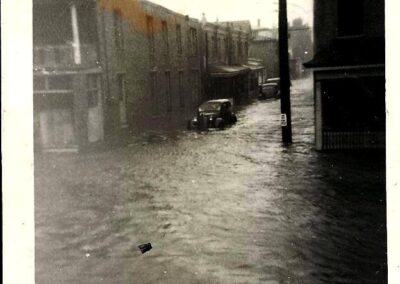 1944 Atlantic City Houston St. During September 1944 Hurricane Photo