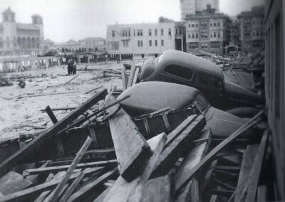 1944 Atlantic City September Hurricane Damage Photo