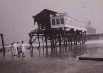 1944 Atlantic City September Hurricane Heinz 57 Pier Photo
