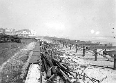 1944 Ventnor City September Hurricane Damage New Haven Ave. Photo