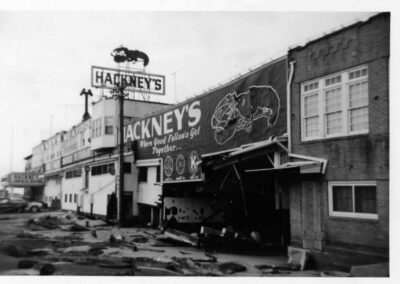 1962 Atlantic City Inlet Hackney s Restaurant March Storm Damage Photo