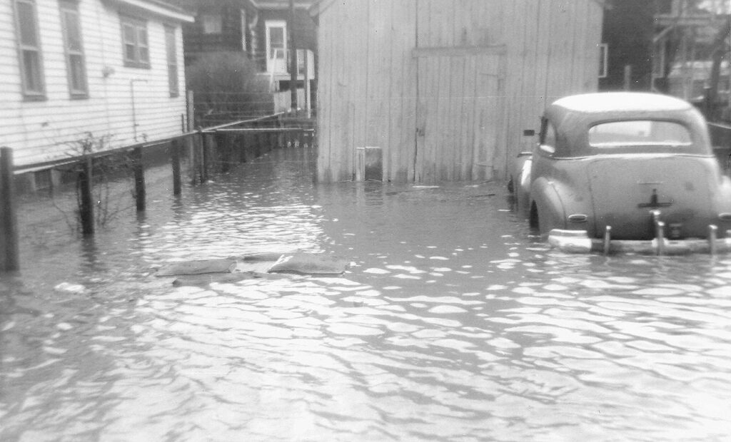 1962 Atlantic City March Storm Damage Congress Ave. & Grammercy Place Area Photo