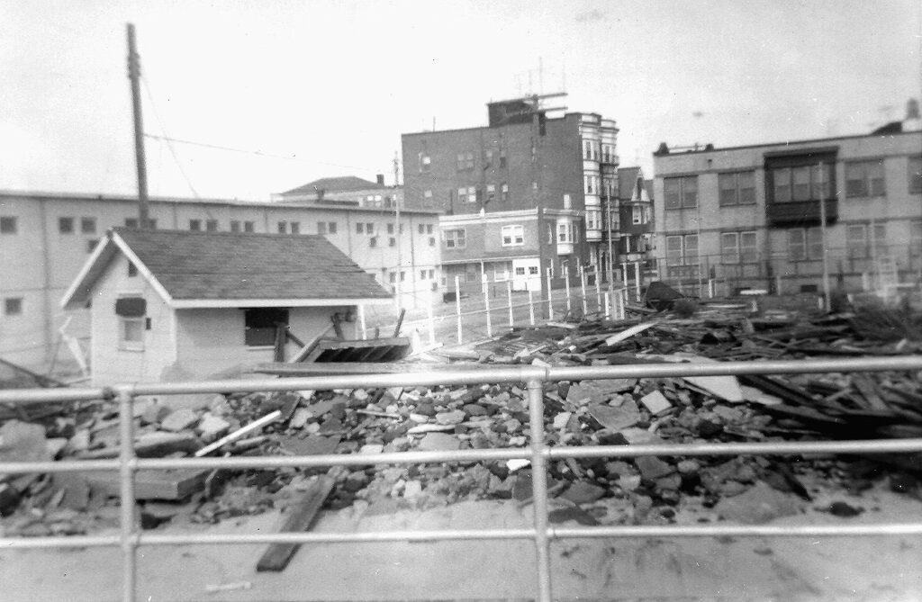 1962 Atlantic City March Storm Damage Congress Ave. & Grammercy Place Area Photo C