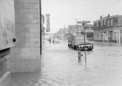 1962 Atlantic City March Storm Damage Congress Ave. Photo