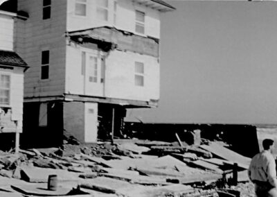 1962 Longport Borough March Storm Damage 18th Street Photo