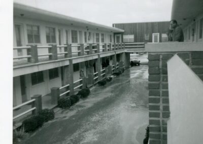 1962 Margate City White Sands Motel March Storm Damage Photo