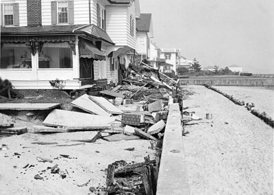 1962 Ventnor City March Storm Damage New Haven Ave. Photo
